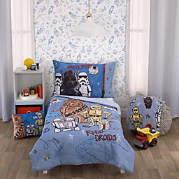 Star Wars® Rule the Galaxy 4-Piece Toddler Bedding Set in Blue