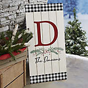 Festive Foliage Personalized Standing Wood Sign