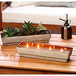 WoodWick® Vanilla Oud Citronella Outdoor Candle