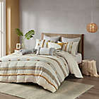 Alternate image 1 for INK + IVY Cody 3-Piece King/California King Duvet Cover Set in Grey/Yellow