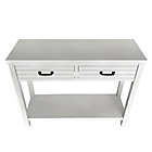 Alternate image 6 for Bee &amp; Willow&trade; 2-Drawer Console Table in Simply White
