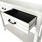 Alternate image 5 for Bee &amp; Willow&trade; 2-Drawer Console Table in Simply White