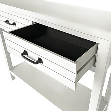 Bee &amp; Willow&trade; 2-Drawer Console Table in Simply White. View a larger version of this product image.