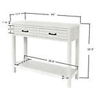 Alternate image 2 for Bee &amp; Willow&trade; 2-Drawer Console Table in Simply White