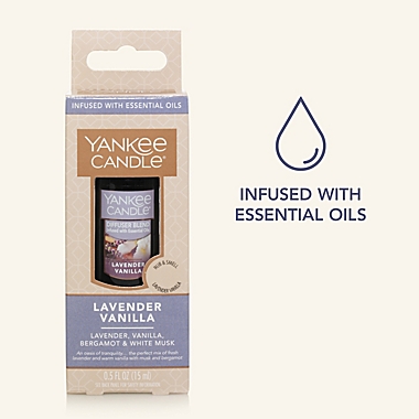 Yankee Candle&reg; Lavender Vanilla Home Fragrance Oil. View a larger version of this product image.