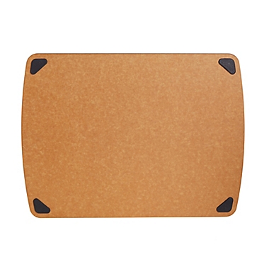 Our Table&trade; 10.7-Inch x 14.5-Inch Wood Fiber Cutting Board with Silicone Feet. View a larger version of this product image.