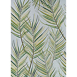 Couristan® Dolce Bamboo Forest 5'3 x 7'6 Indoor/Outdoor Area Rug in Frost