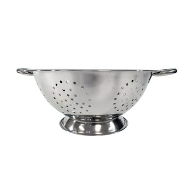Simply Essential&trade; 5 qt. Stainless Steel Footed Colander