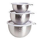 Alternate image 0 for Simply Essential&trade; Stainless Steel Mixing Bowls with Lids (Set of 3)