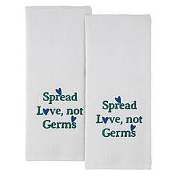 Avanti Spread Love Hand Towels (Set of 2)