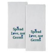 Avanti Spread Love Hand Towels (Set of 2)