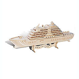 Puzzled Luxury Yacht 71-Piece 3D Wooden Puzzle