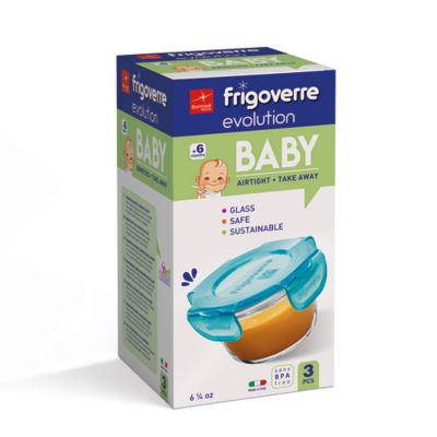 Bormioli Rocco Frigoverre Evolution 6.25 oz. Food Storage Containers