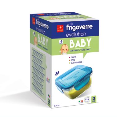 Bormioli Rocco Frigoverre Evolution 12-Inch x 12-Inch Food Storage Container. View a larger version of this product image.