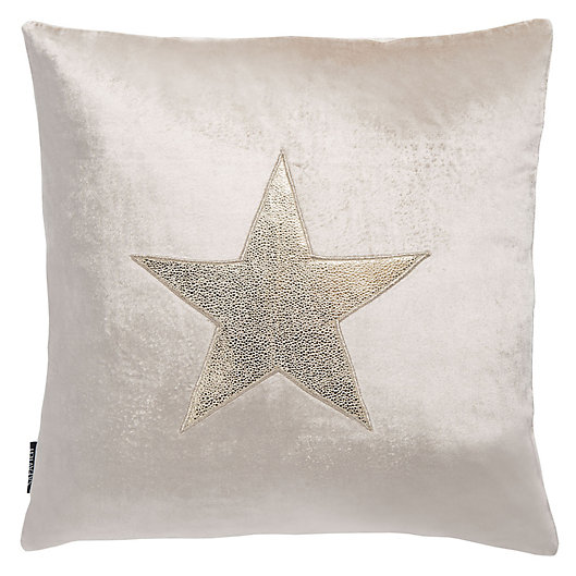 Alternate image 1 for Safavieh Star Henley Square Decorative Throw Pillow in Beige/Gold