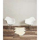 Alternate image 3 for Milan Shearling Sheepskin 2&#39; x 3&#39; Accent Rug in Ivory