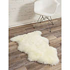 Alternate image 1 for Milan Shearling Sheepskin 2&#39; x 3&#39; Accent Rug in Ivory