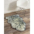 Alternate image 1 for Milan Shearling Sheepskin 2&#39; x 3&#39; Accent Rug in Grey Mist
