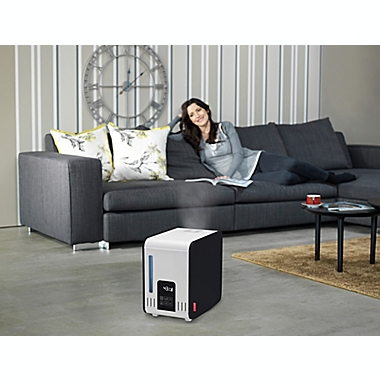 Boneco S450 Steam Humidifier in White/Black. View a larger version of this product image.