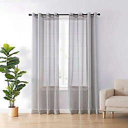 Arm & HammerTM Curtain Fresh Sheer Grommeted Window Curtain Panel (Single)