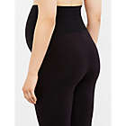Alternate image 2 for A Pea in the Pod&reg; Luxe Essentials Ultra Soft Small Maternity Leggings in Black