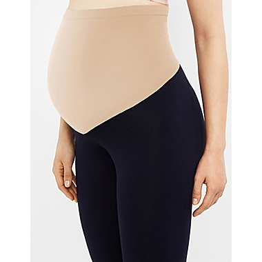 A Pea in the Pod&reg; Luxe Essentials Ultra Soft Extra Small Maternity Leggings in Navy. View a larger version of this product image.