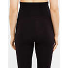 Alternate image 2 for A Pea in the Pod Large Luxe Essentials Ultra Soft Crop Maternity Leggings in Black