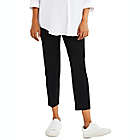 Alternate image 0 for A Pea in the Pod Medium Curie Twill Slim Ankle Maternity Pant in Black