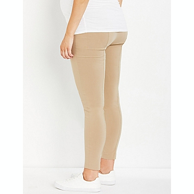 Motherhood Maternity&reg; Medium Maia Skinny Ankle Maternity Pant in Khaki. View a larger version of this product image.