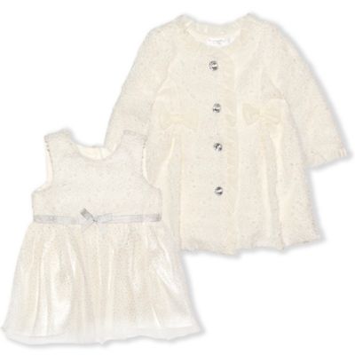 cream baby coat