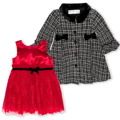 nannette baby red dress