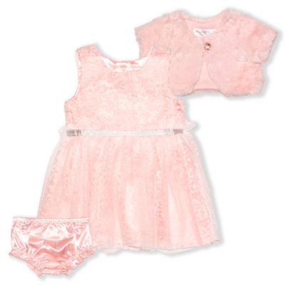 baby girl shrug dress set