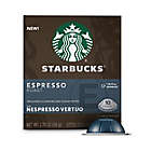Alternate image 0 for Starbucks&reg; by Nespresso&reg; Vertuo Line Espresso Roast Coffee Capsules 10-Count