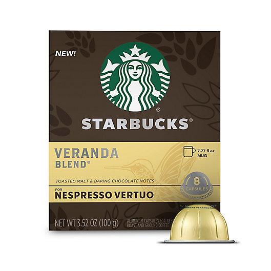 Alternate image 1 for Starbucks® by Nespresso® Vertuo Line Veranda Coffee Capsules 8-Count