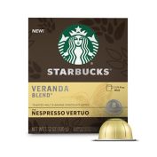Starbucks&reg; by Nespresso&reg; Vertuo Line Veranda Coffee Capsules 8-Count