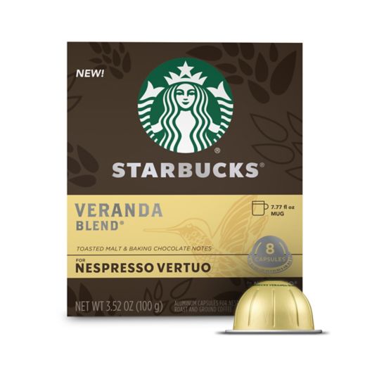 zag Drijvende kracht Aanpassen Starbucks® by Nespresso® Vertuo Line Veranda Coffee Capsules 8-Count | Bed  Bath & Beyond