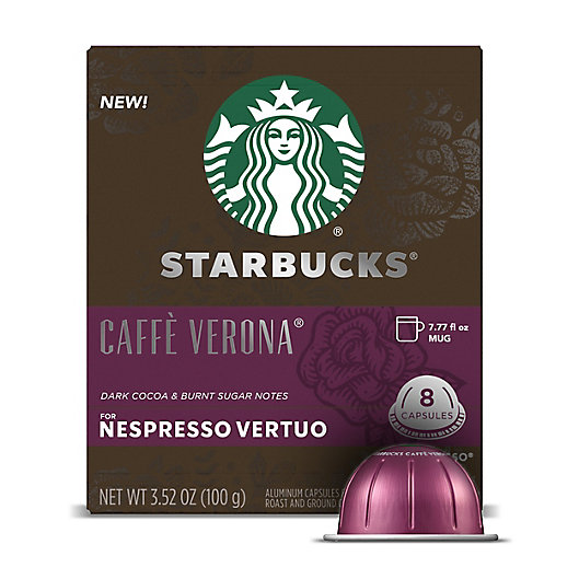Alternate image 1 for Starbucks® by Nespresso® Vertuo Line Caffè Verona Espresso Capsules 8-Count