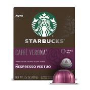 Starbucks&reg; by Nespresso&reg; Vertuo Line Caff&egrave; Verona Espresso Capsules 8-Count
