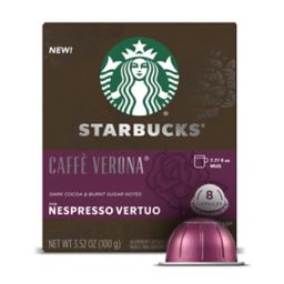 Starbucks® by Nespresso® Vertuo Line Caffè Verona Espresso Capsules 8-Count