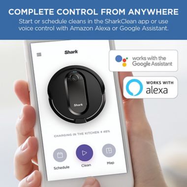 Shark IQ Robot Vacuum with XL Self Empty Base, Bagless, Self Cleaning Brushroll RV1001AE. View a larger version of this product image.