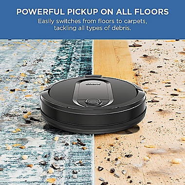 Shark IQ Robot Vacuum with XL Self Empty Base, Bagless, Self Cleaning Brushroll RV1001AE. View a larger version of this product image.