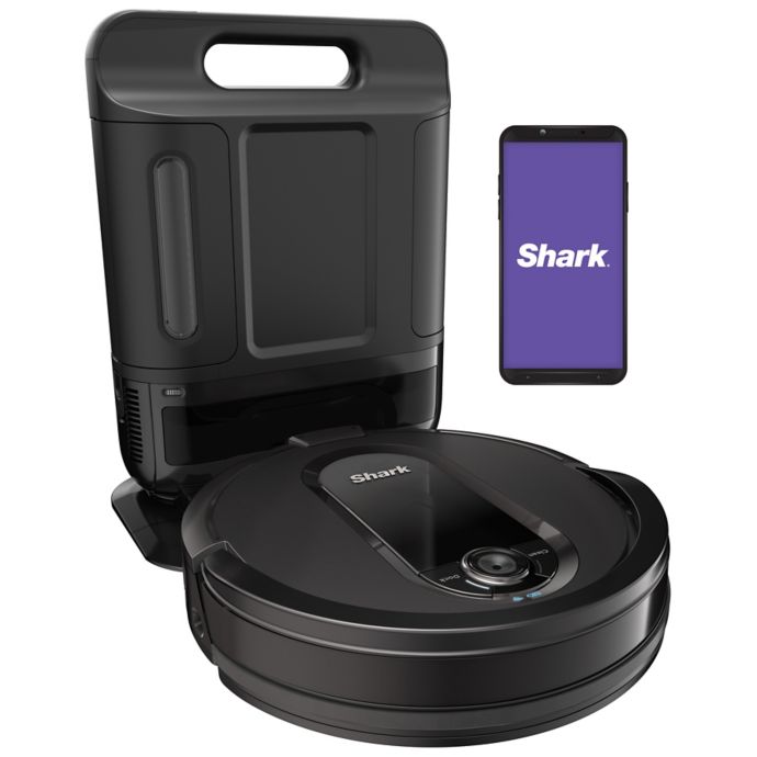 Shark IQ Robot Vacuum with XL Self Empty Base, Bagless, Self Cleaning Brushroll RV1001AE