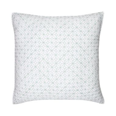 Yalissa European Pillow Sham in Teal. View a larger version of this product image.