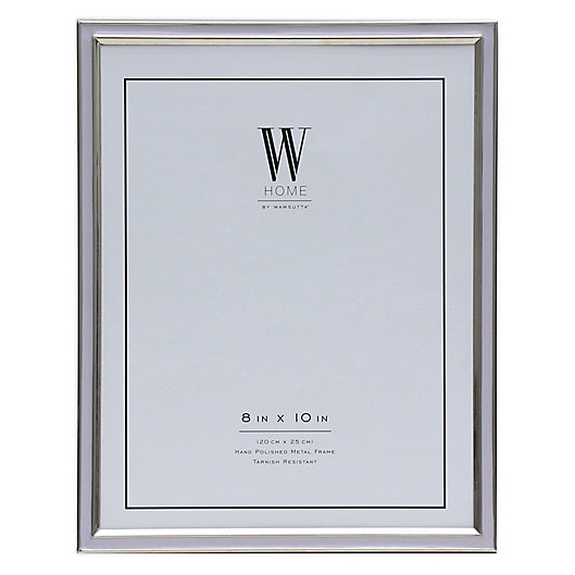 Alternate image 1 for W Home™ Enamel 8-Inch x 10-Inch Picture Frame in Lavender