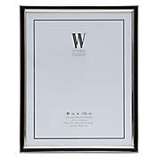 W Home&trade; Enamel 8-Inch x 10-Inch Picture Frame in Black