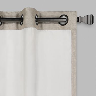 Casual Luxe Talya Solid 84-Inch Grommet Room Darkening Curtain Panel in Champagne (Single). View a larger version of this product image.