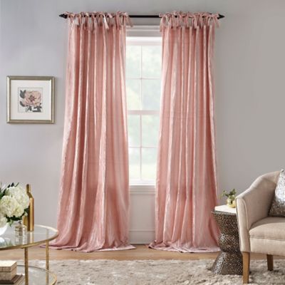 Room Darkening Window Curtain Panel, Light Pink Panel Curtains