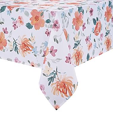 Spring Jubilee Floral 60-Inch x 104-Inch Oblong Tablecloth. View a larger version of this product image.