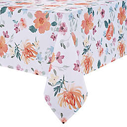 Spring Jubilee Floral 60-Inch x 104-Inch Oblong Tablecloth