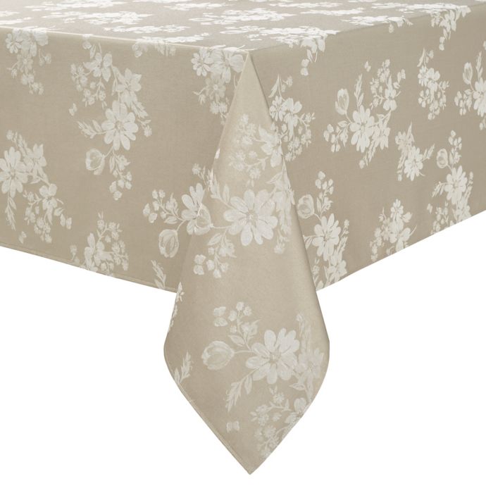 Spring Jubilee Damask Tablecloth Bed Bath and Beyond Canada